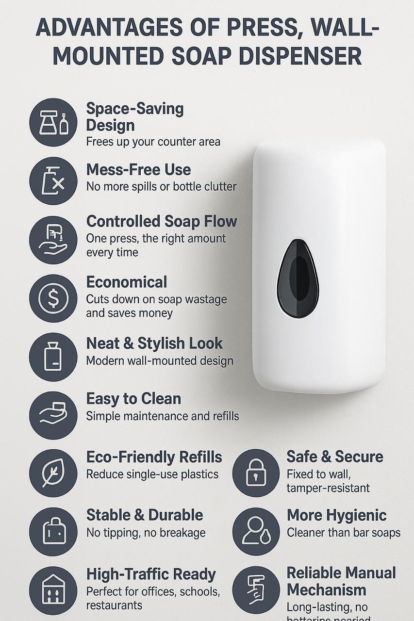 Wall-Mounted Dispenser Soap Manual